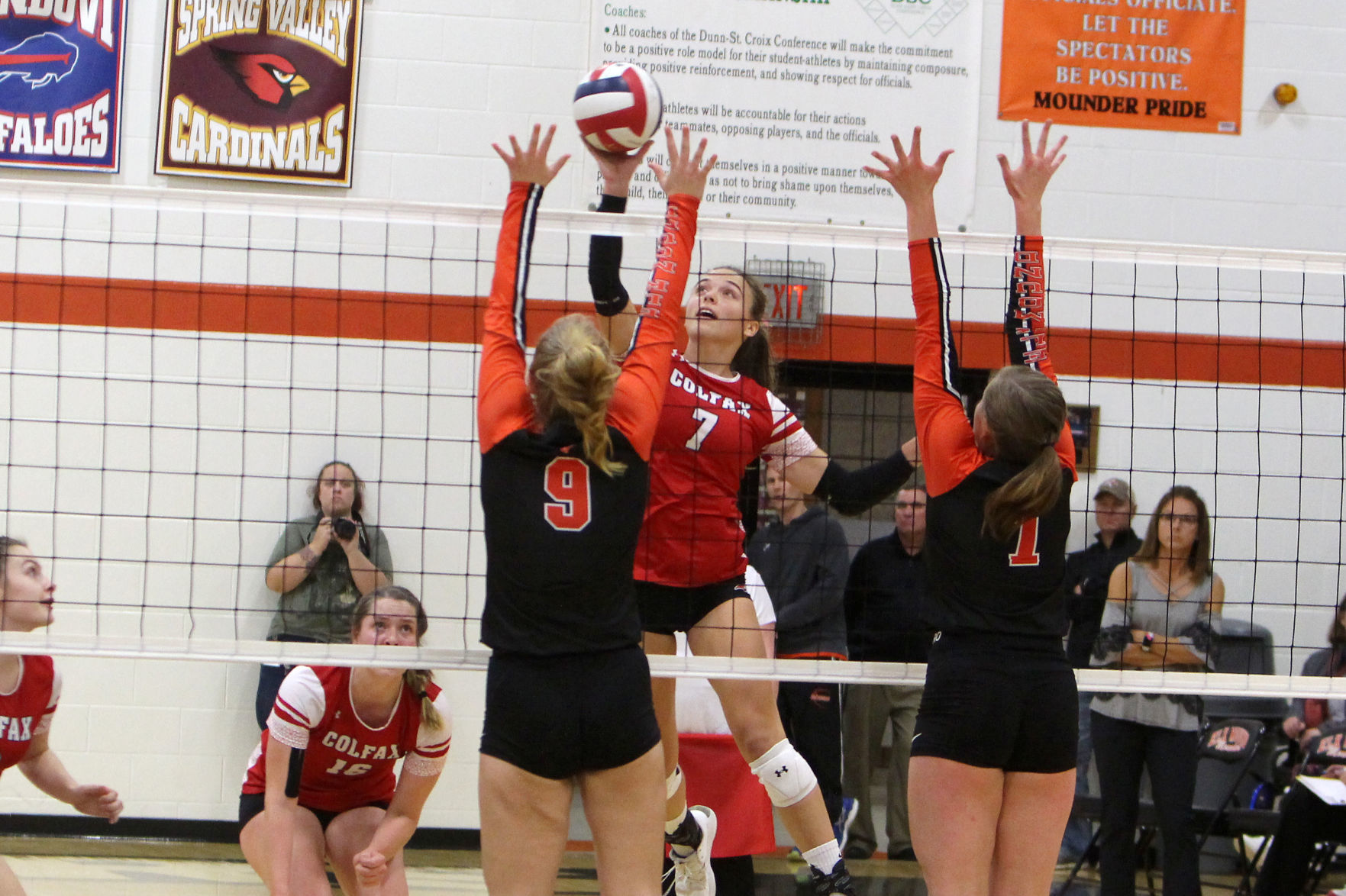 Colfax at Elk Mound volleyball 10-17-19